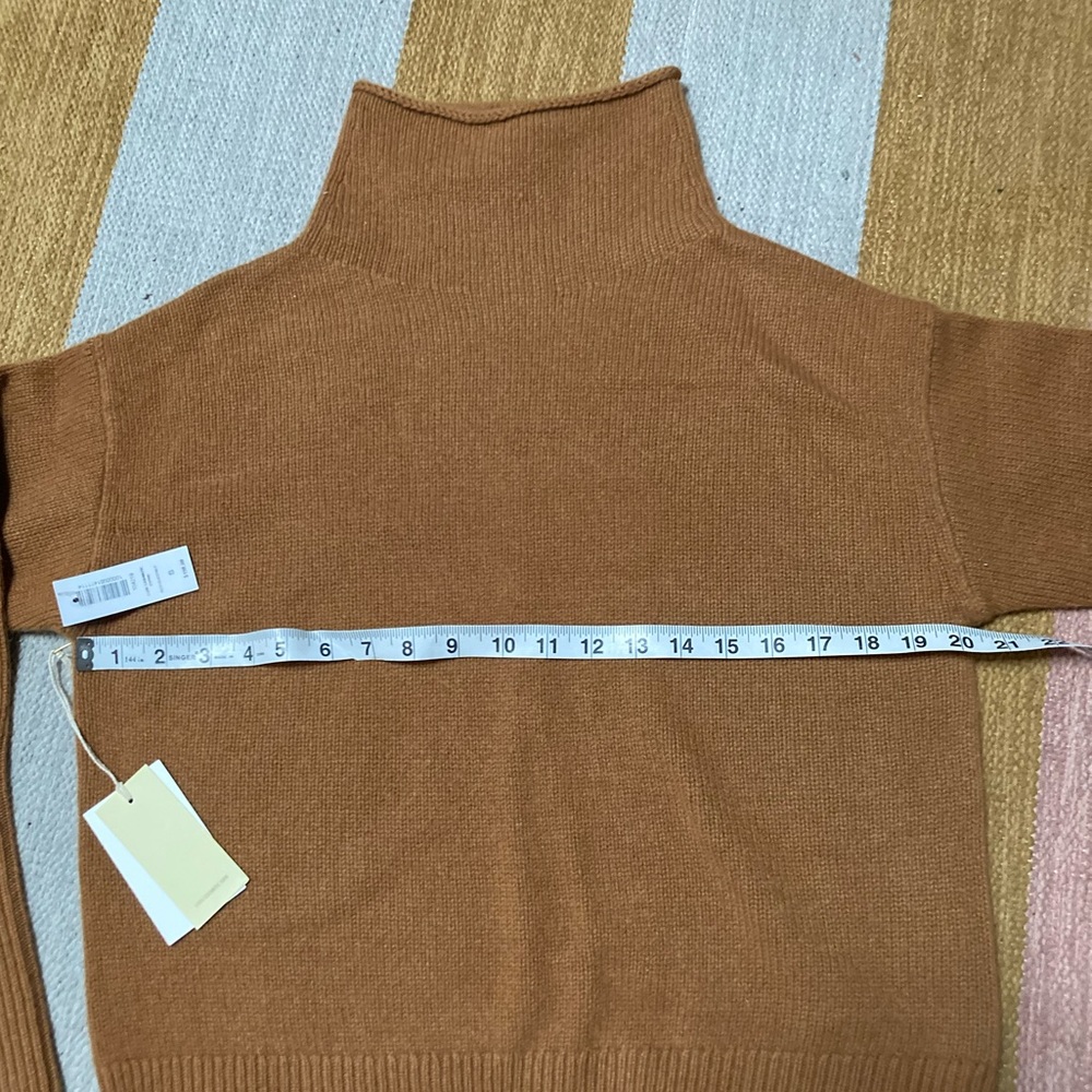 Luxe Cashmere Wilfred Mockneck sweater - Picture 3 of 7